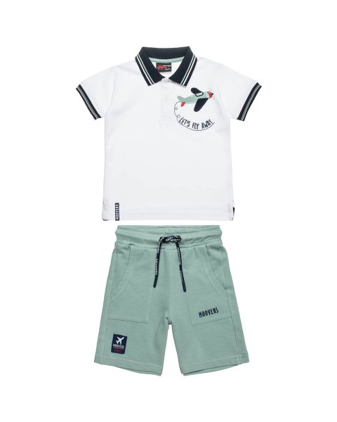 Set Moovers with embroidery (12 months-5 years)