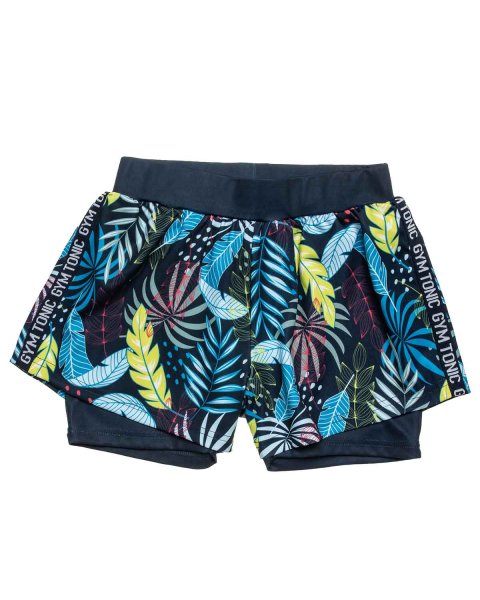 Set Gym Tonic with floral pattern (6-16 years)