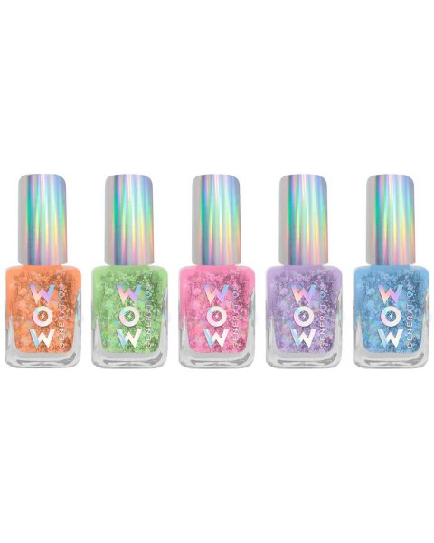 Pastel nail polishes set of 5 pcs Wow Generation
