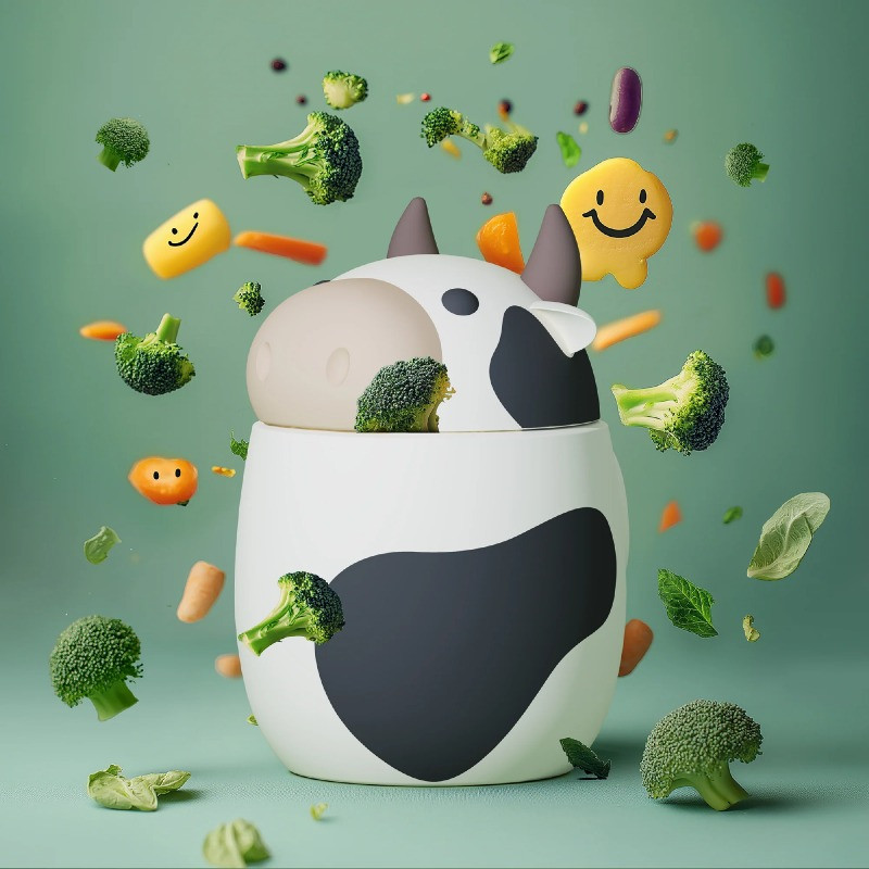 Lunch Box Asobu Bestie Cow Thermos