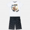 Set Moovers t-shirt and shorts with print (6-14 years)