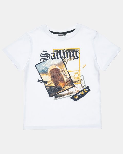 Set Moovers t-shirt and shorts with print (2-5 years)
