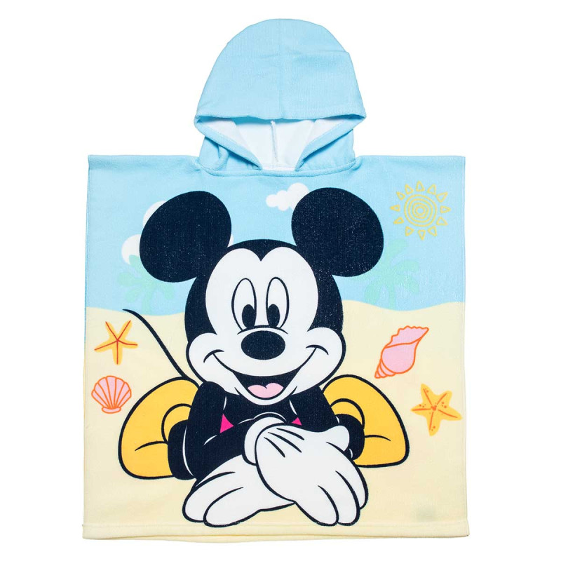 Πόντσο θαλάσσης Disney Mickey Mouse 120x60εκ.