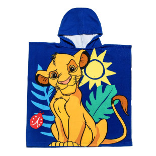 Πόντσο θαλάσσης Disney Lion King 120x60εκ.