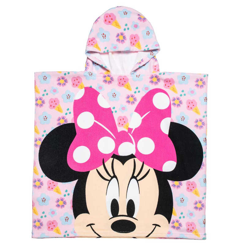 Πόντσο θαλάσσης Disney Minnie Mouse 120x60εκ.