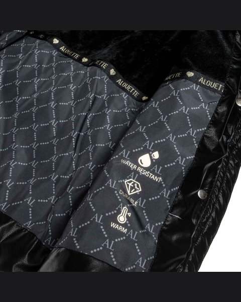 Jacket with feux fur (6-16 years)