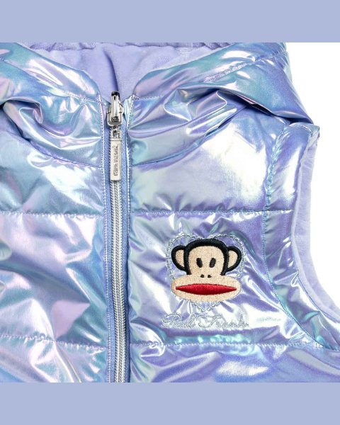 Γιλέκο-μπουφάν Paul Frank μεταλλιζέ (12 μηνών-5 ετών)