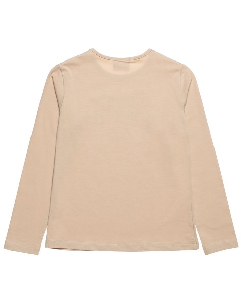 Long sleeve top with sequins and embossed elements (6-16 years)
