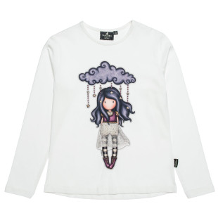 Long sleeve top Santoro with glitter details (6-14 years)