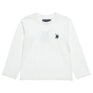 Long sleeve top Greenwich Polo Club with print (2-16 years)