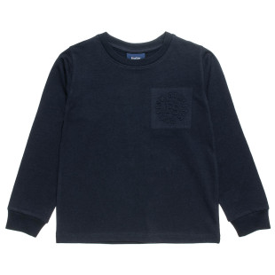 Long sleeve top with embossed element (12 months-5 years)