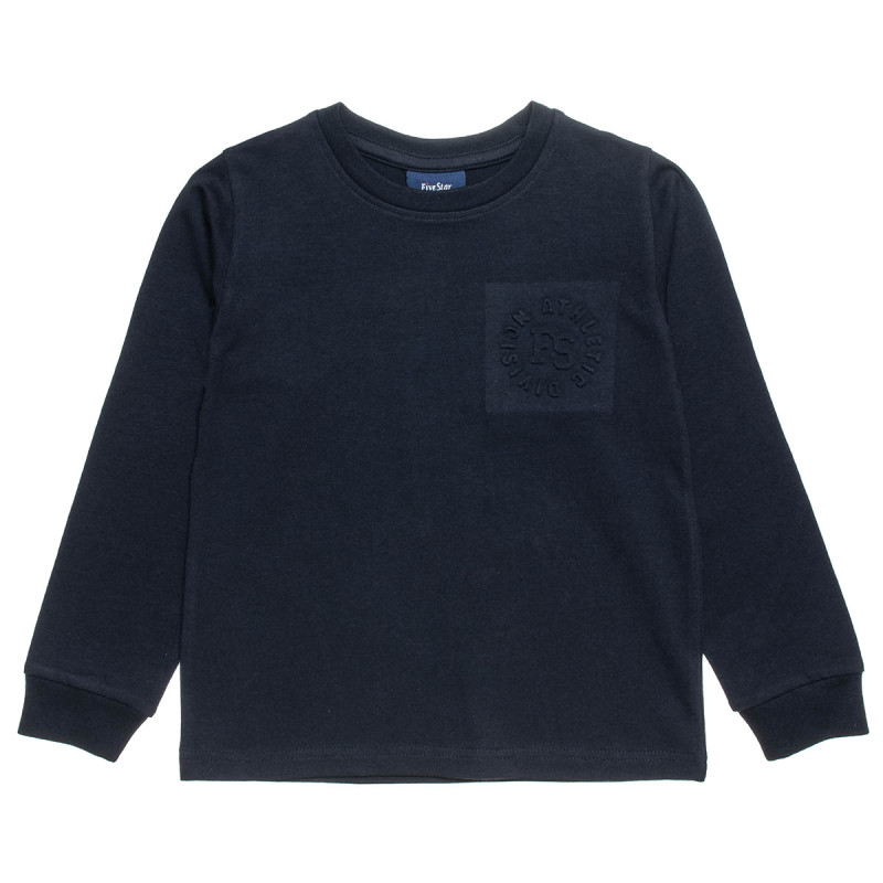 Long sleeve top with embossed element (12 months-5 years)