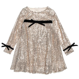 Dress with sequins (18 months-5 years)