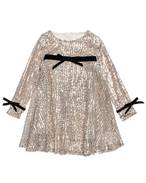Dress with sequins (18 months-5 years)