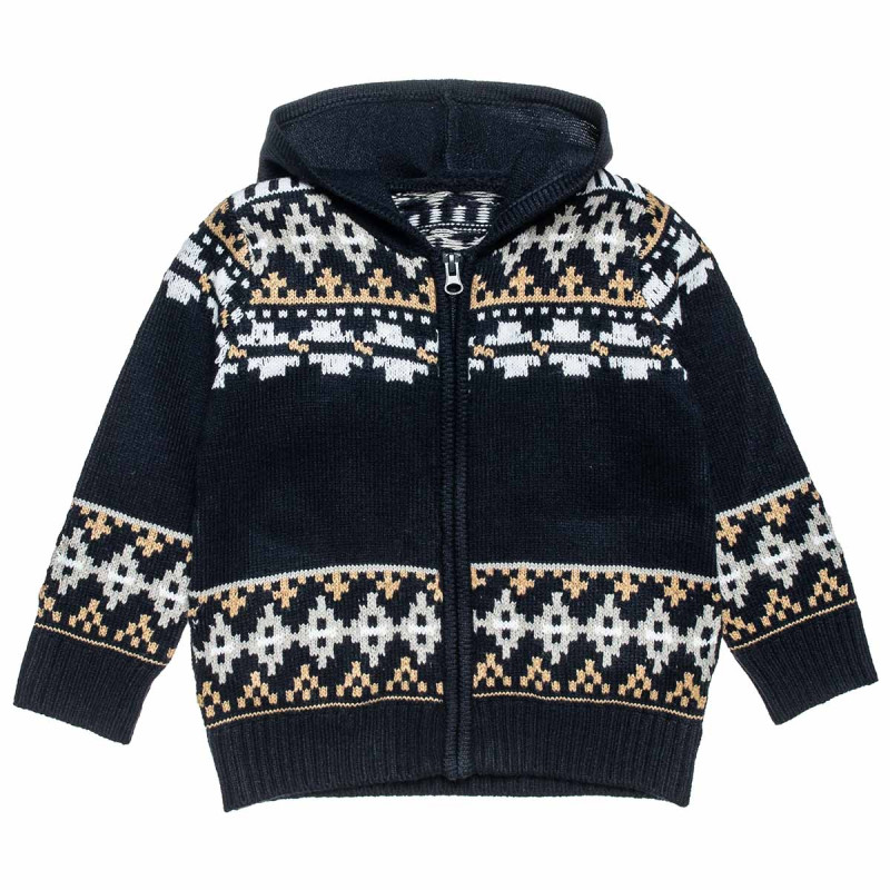 Knitted cardigan with pockets (12 months-5 years)