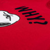 Long sleeve top Snoopy with embossed letters (18 months-8 years)
