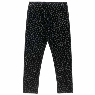 Leggings with embossed shiny elements (6-14 years)