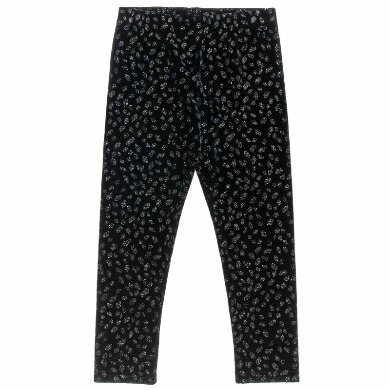 Leggings with embossed shiny elements (6-14 years)