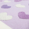 Sweater with embossed hearts (6-14 years)