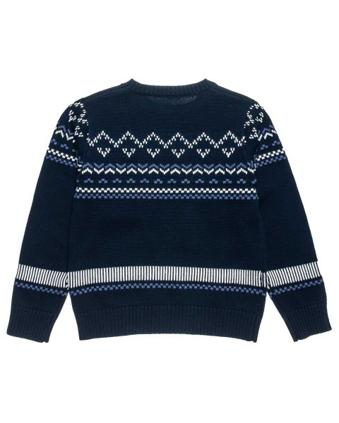 Sweater 100% cotton with geometric shapes (6-14 years)