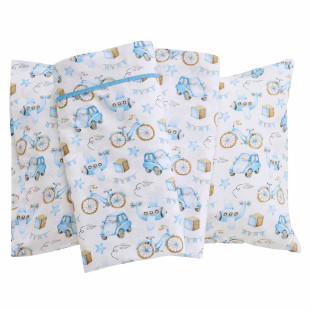 3-piece vehicles sheet set (sheets 130x170, pillowcase)