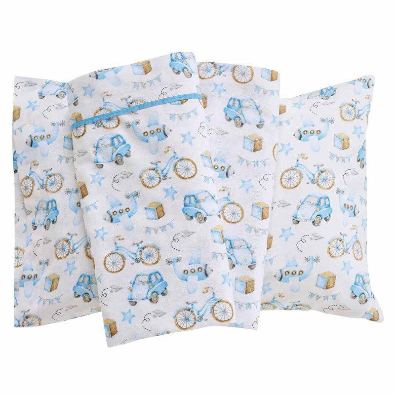 3-piece vehicles sheet set (sheets 130x170, pillowcase)