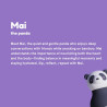 Water bottle thermos Asobu Bestie panda 460ml