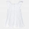 Dress with cutwork embroidery 100% cotton (12 months-3 years)