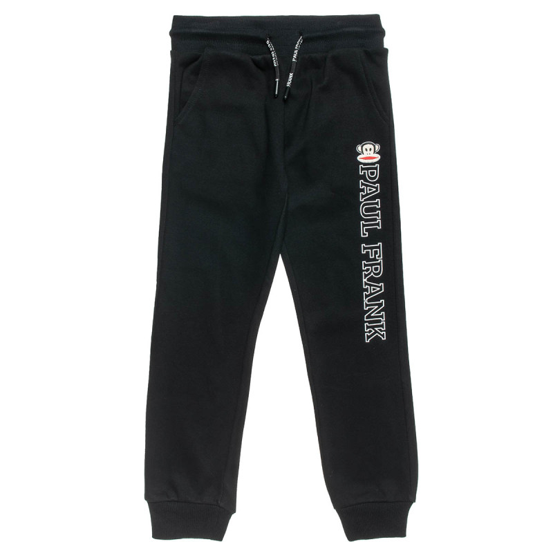 Joggers cotton fleece blend Paul Frank with embroidery (6-14 years)