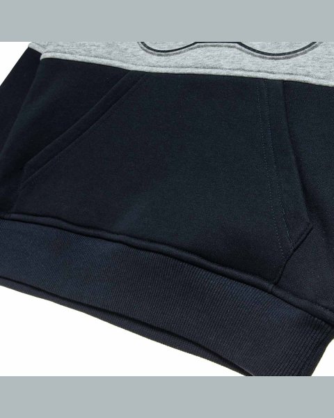 Top cotton fleece blend with embossed design (6-14 years)