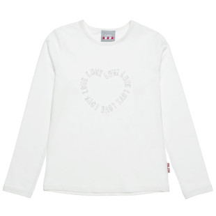 Long sleeve top Five Star with embossed design (6-16 years)