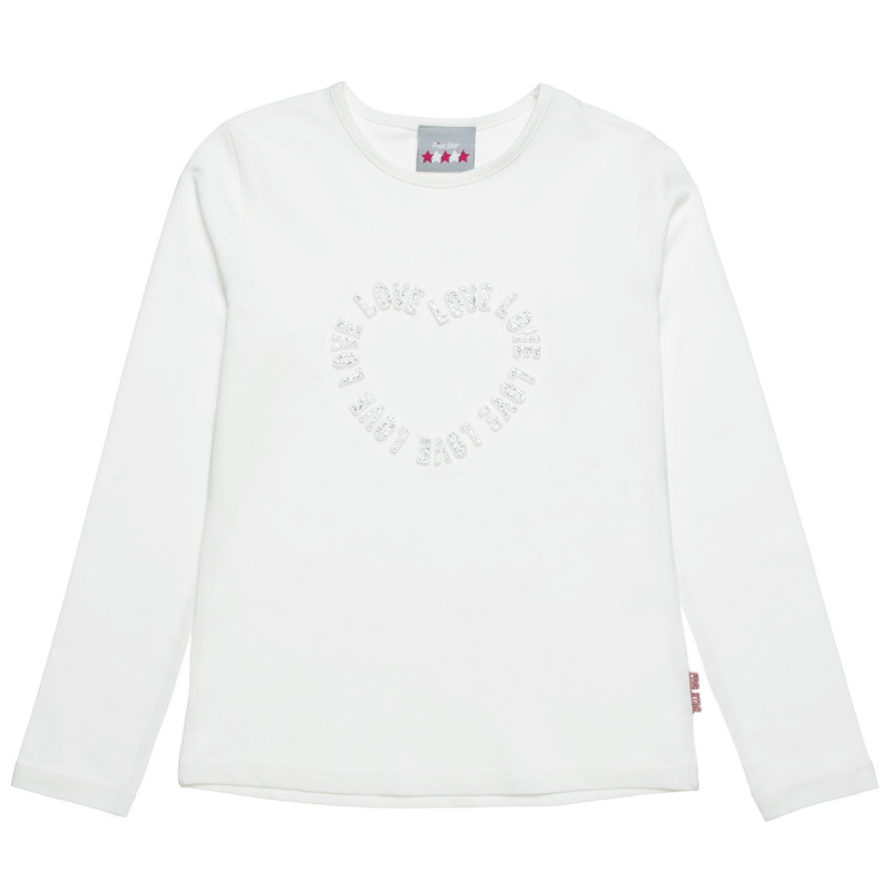 Long sleeve top Five Star with embossed design (6-16 years)