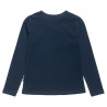 Long sleeve top with metallic print (6-14 years)