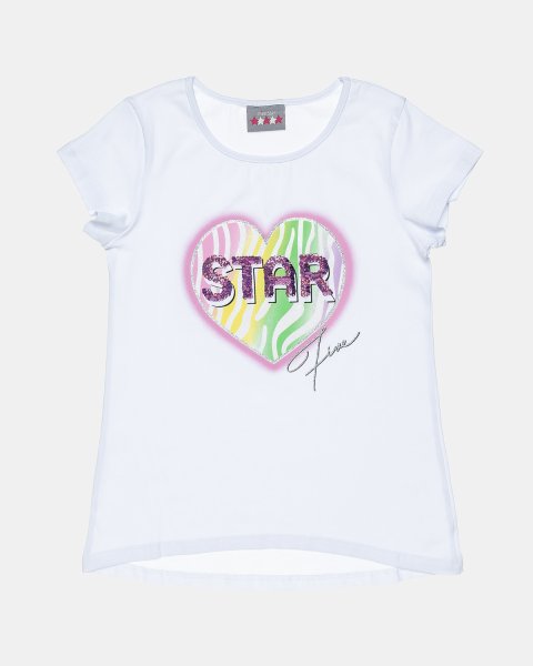 Top Five Star with flippy sequin and glitter detail (6-16 years)