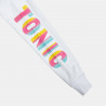 Ζακέτα με τύπωμα glitter στα μανίκια (6-16 ετών)