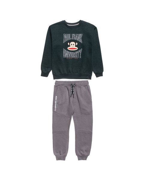 Tracksuit cotton fleece blend Paul Frank with embroidery (6-14 years)