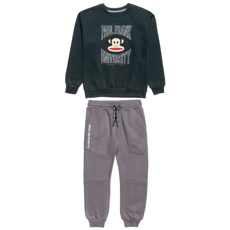 Tracksuit cotton fleece blend Paul Frank with embroidery (6-14 years)