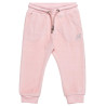 Joggers velour with embroidery (12 months-5 years)