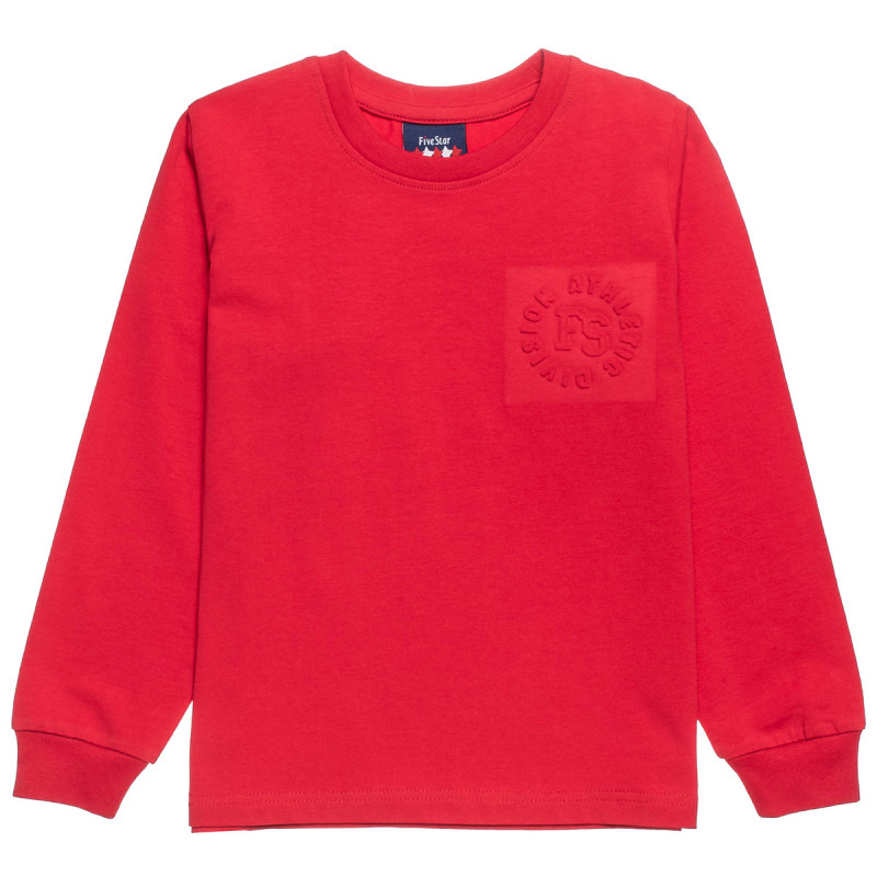 Long sleeve top Five Star with embossed element (12 months-5 years)