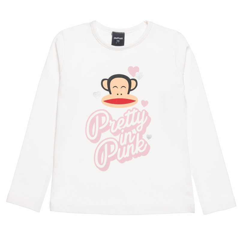 Long sleeve top Paul Frank with glitter elements (12 months-5 years)