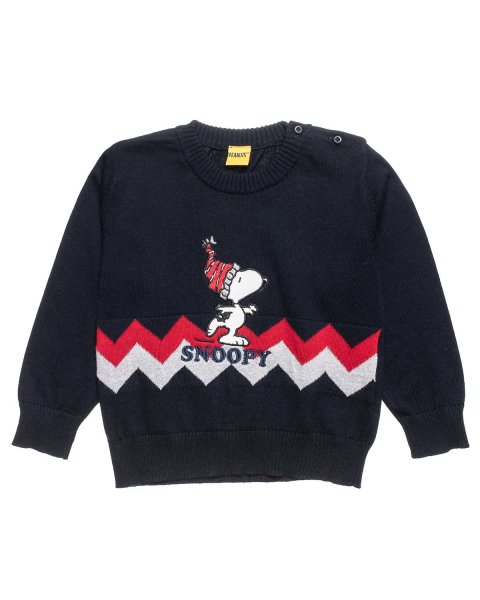 Πουλόβερ Snoopy με κέντημα (12 μηνών-8 ετών)