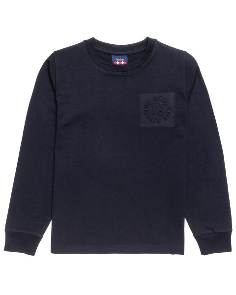 Long sleeve top Five Star with embossed design (6-16 years)