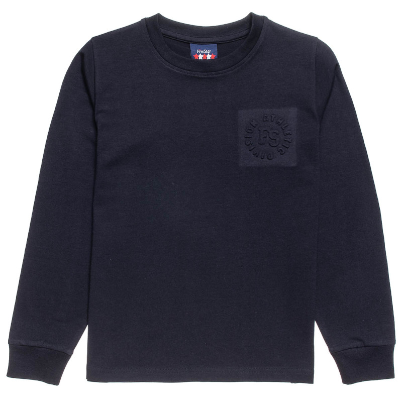 Long sleeve top Five Star with embossed design (6-16 years)