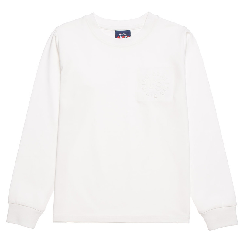 Long sleeve top Five Star with embossed design (6-16 years)