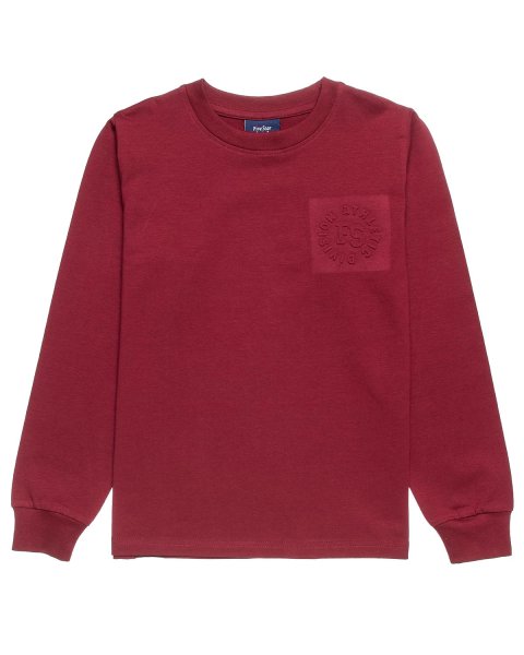 Long sleeve top Five Star with embossed design (6-14 years)