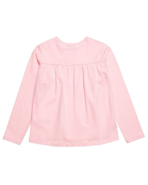 Long sleeve top with glitter and embossed elements (6-14 years)