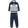 Tracksuit cotton fleece blend Moovers with embossed design (6-16 years)