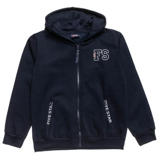  Zip hoodie Five Star with print (6-16 years)