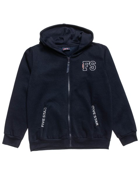   Zip hoodie Five Star with print (6-16 years)