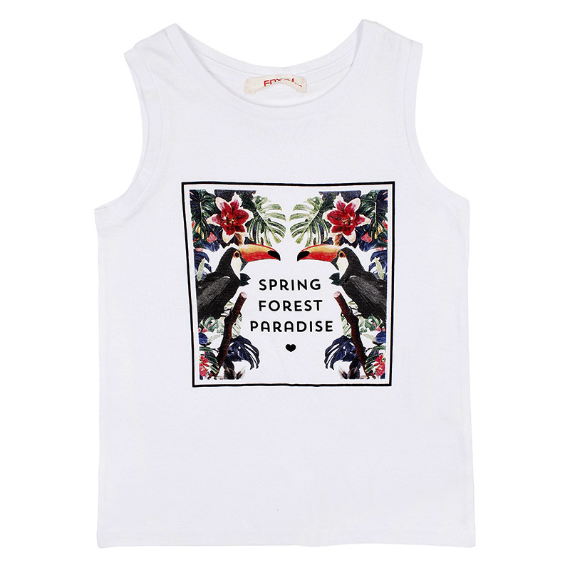 Top with print (6-16 years)